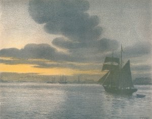 The Lower Thames, c1900