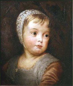 Kuningas James II lapsena Van Dyckin jälkeen tekijältä Thomas Robson