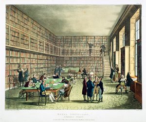 Royal Institutionin kirjasto, Albermarle Street, Lontoo, 1808-1811