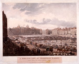 Smithfield Market, Londres, 1811 finlandès