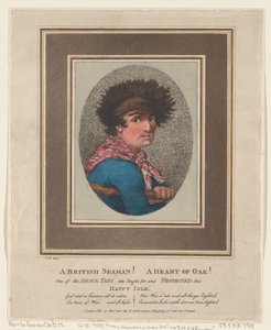 Brittiläinen merimies! Tammen sydän!, 15. marraskuuta 1801, 15. marraskuuta 1801. tekijältä Thomas Rowlandson