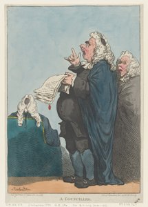 A Counciller [sic], 1. tammikuuta 1801, 1. tammikuuta 1801. tekijältä Thomas Rowlandson