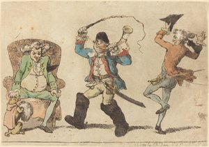 Ranskalainen marraskuussa tekijältä Thomas Rowlandson