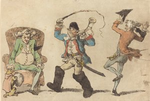 Ranskalainen marraskuussa 1788. tekijältä Thomas Rowlandson