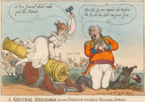 ?Yleinen vastuuvapaus vai Darling Angelin viimeistelyhalvaus? tekijältä Thomas Rowlandson