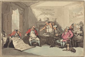 Miliisin kokous tekijältä Thomas Rowlandson