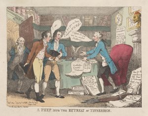 Kurkistus Tinnehinchin retriittiin tekijältä Thomas Rowlandson