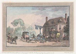 A Posting Inn tekijältä Thomas Rowlandson