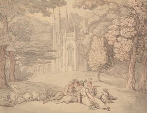 Kesäidylli tekijältä Thomas Rowlandson
