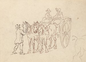 Albumin piirustus tekijältä Thomas Rowlandson