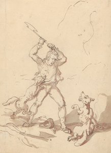 Albumin piirustus tekijältä Thomas Rowlandson