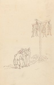 Albumin piirustus tekijältä Thomas Rowlandson