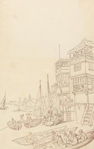 Albumin piirros tekijältä Thomas Rowlandson