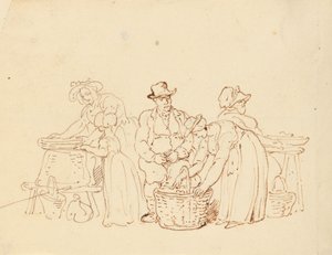 Albumin piirros tekijältä Thomas Rowlandson