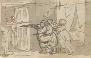 Albumin piirros tekijältä Thomas Rowlandson
