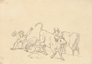 Albumin piirros tekijältä Thomas Rowlandson