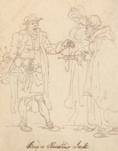 Albumin piirros tekijältä Thomas Rowlandson