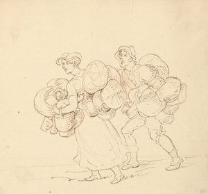 Albumin piirros tekijältä Thomas Rowlandson