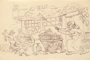 Albumin piirros tekijältä Thomas Rowlandson