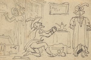 Albumin piirros tekijältä Thomas Rowlandson