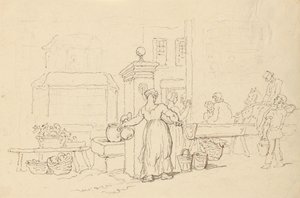 Albumin piirros tekijältä Thomas Rowlandson