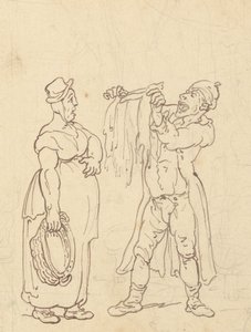 Albumin piirros tekijältä Thomas Rowlandson