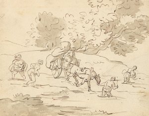 Albumin piirros tekijältä Thomas Rowlandson