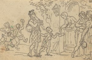 Albumin piirros tekijältä Thomas Rowlandson