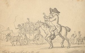 Albumin piirros tekijältä Thomas Rowlandson