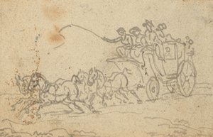 Albumin piirros tekijältä Thomas Rowlandson