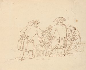 Albumin piirros tekijältä Thomas Rowlandson