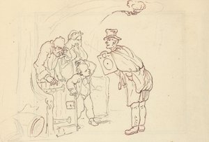 Albumin piirros tekijältä Thomas Rowlandson