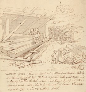 Albumin piirros tekijältä Thomas Rowlandson