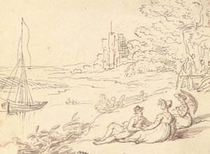 Albumin piirros tekijältä Thomas Rowlandson