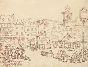 Albumin piirros tekijältä Thomas Rowlandson