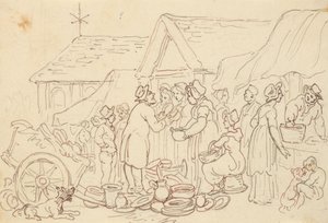 Albumin piirros tekijältä Thomas Rowlandson