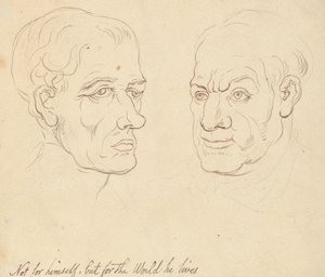 Albumin piirros tekijältä Thomas Rowlandson