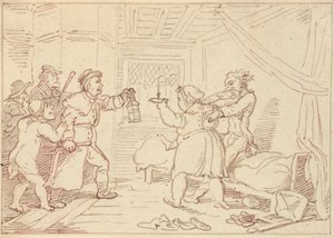 Albumin piirros tekijältä Thomas Rowlandson