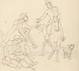 Albumin piirros tekijältä Thomas Rowlandson