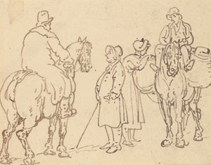 Albumin piirros tekijältä Thomas Rowlandson