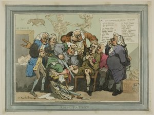 Amputaatio tekijältä Thomas Rowlandson