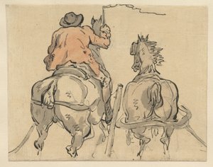 Englantilainen postiljooni tekijältä Thomas Rowlandson