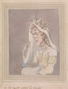 Vanha Coquette ylitti markkinansa tekijältä Thomas Rowlandson