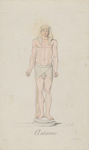 Antinous Osiriksena tekijältä Thomas Rowlandson