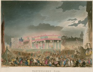 Bartolomeuksen messut tekijältä Thomas Rowlandson