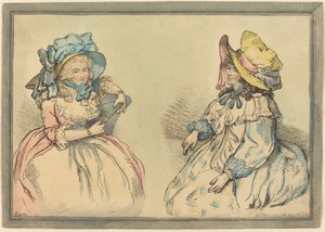 kaunottaret tekijältä Thomas Rowlandson