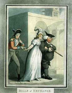 Vekselit, pub. Kirjailija: Rudolph Ackermann tekijältä Thomas Rowlandson