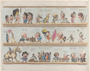 Borders for Rooms & Halls, levy 10, 10. heinäkuuta 1799., 10. heinäkuuta 1799. tekijältä Thomas Rowlandson