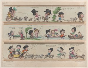 Borders for Rooms & Screens, levy 7, 10. toukokuuta 1799, 10. toukokuuta 1799. tekijältä Thomas Rowlandson