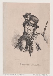 British Sailor, huhtikuu 1808, huhtikuu 1808. tekijältä Thomas Rowlandson